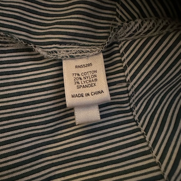 DONATED ❌ EXPRESS  Design Studio, Fitted Waist Shirt,Sz L - Picture 6 of 10